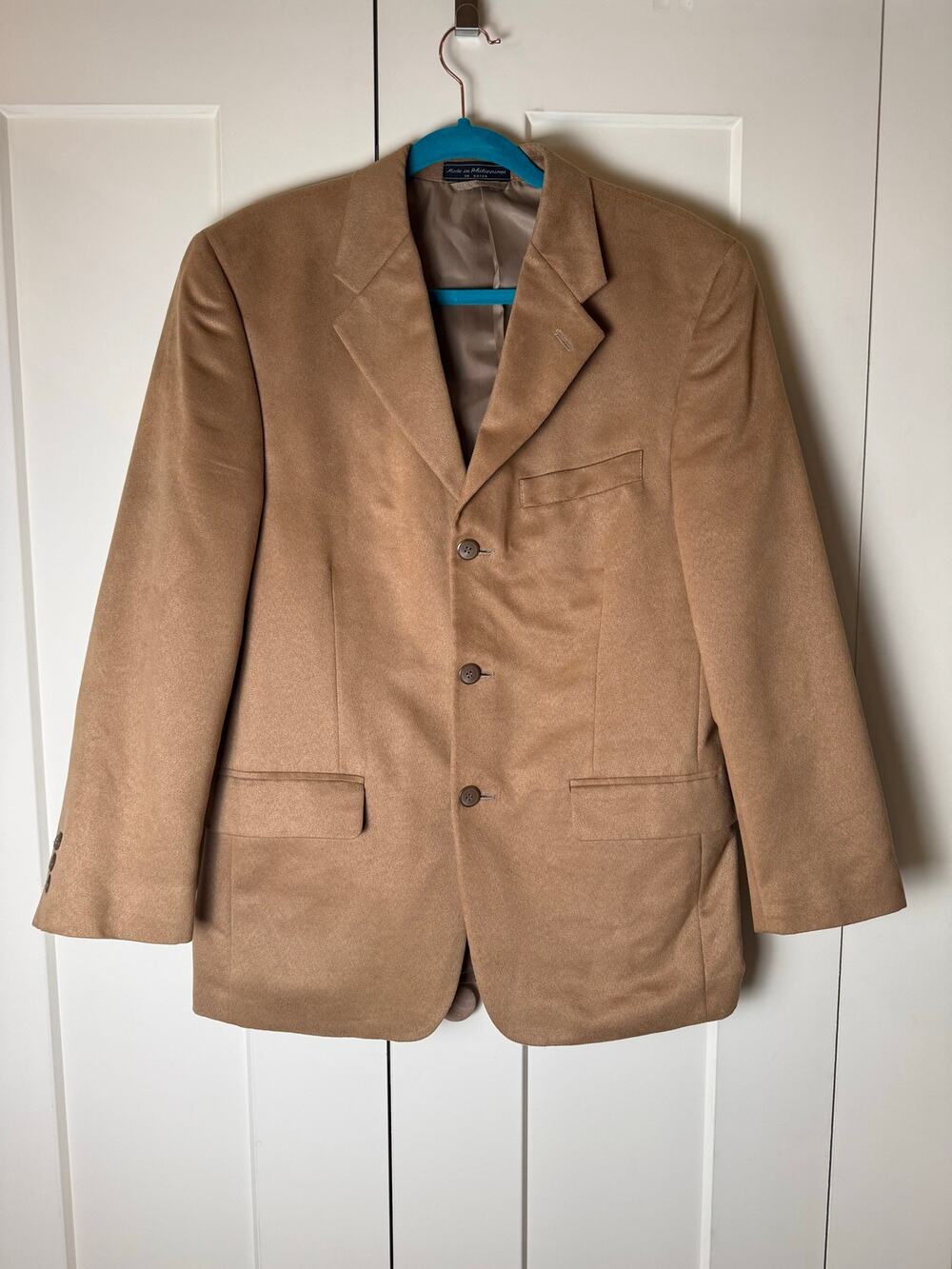 Vintage Jeffrey Banks SupraSuede Blazer Men’s Academia Autumn 38 Short